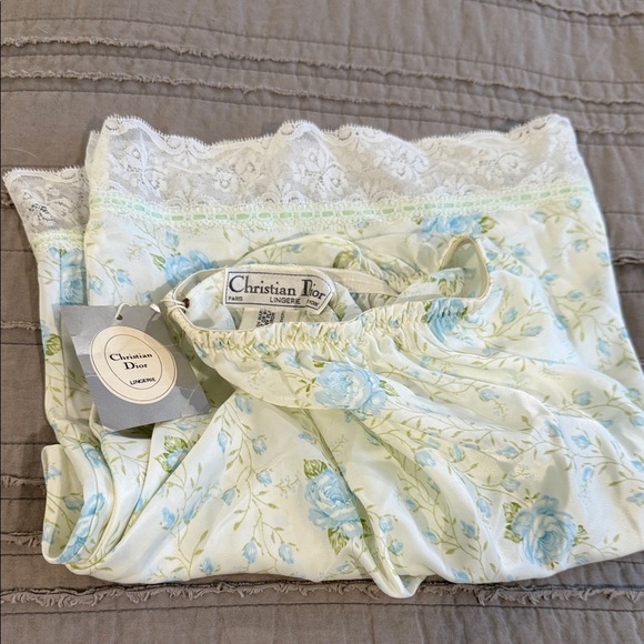 Christian Dior NWT Floral Lingerie Skirt SLIP